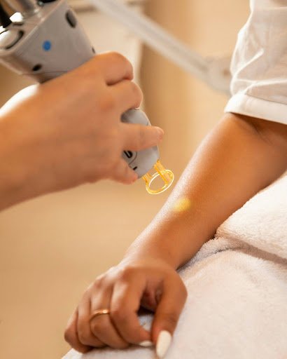 Laser hair removal gives you even toned hair free skin