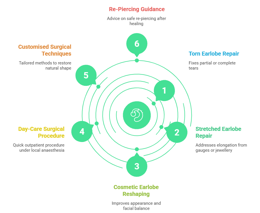 earlobe repair in bangalore