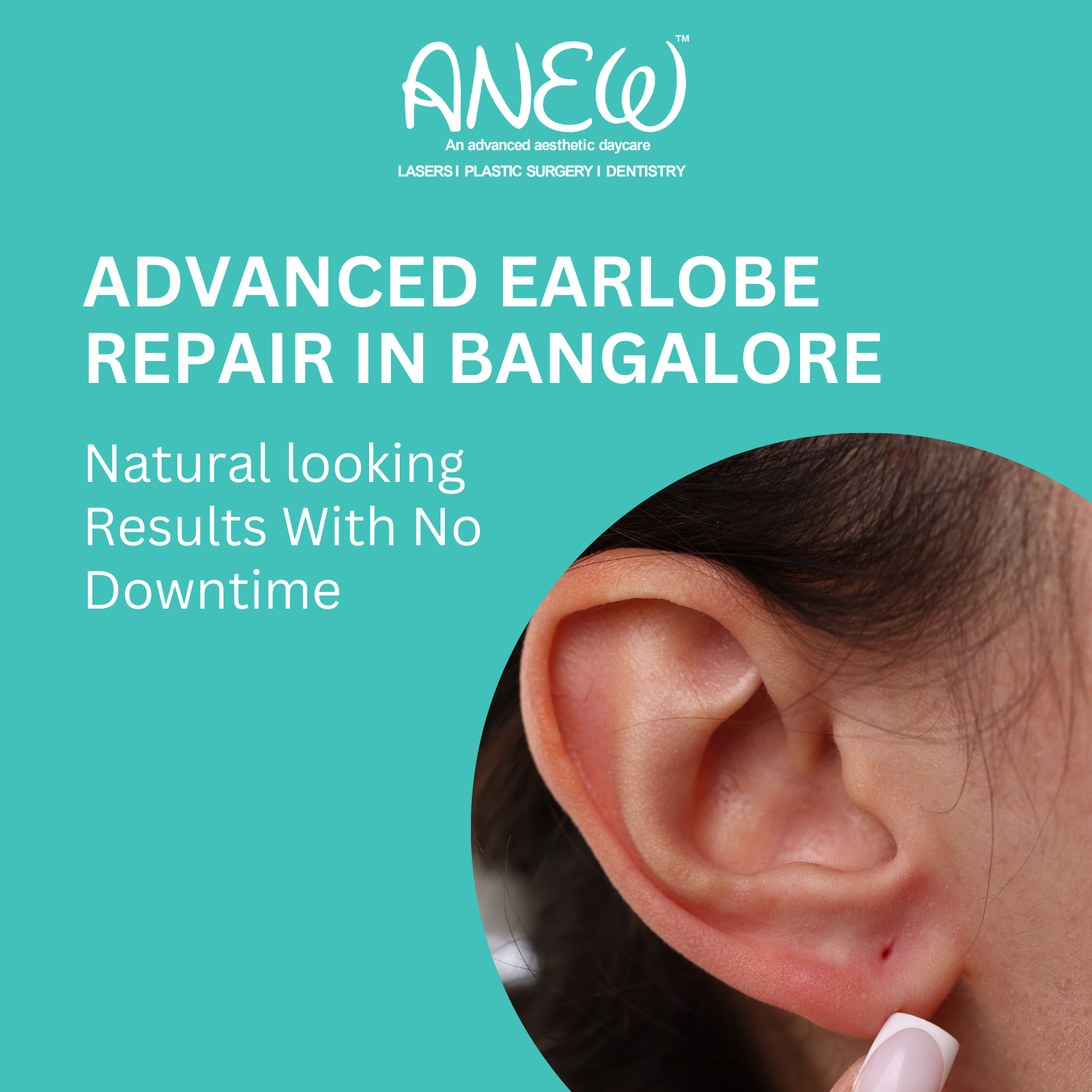 earlobe repair surgery
